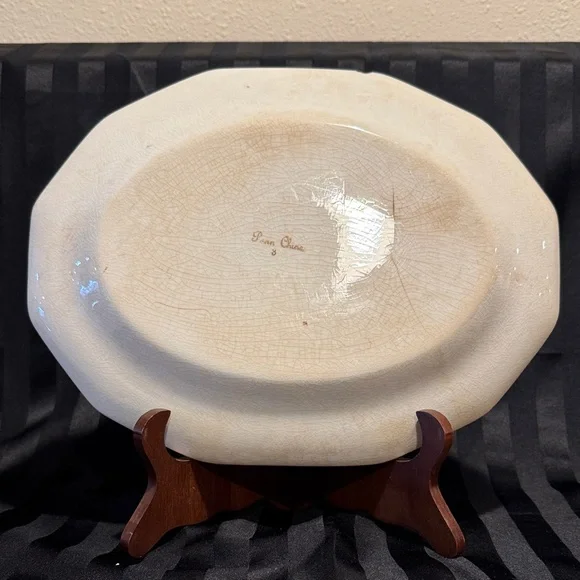 Vintage China Penn Parrot Serving Platter - Picture 6 of 16